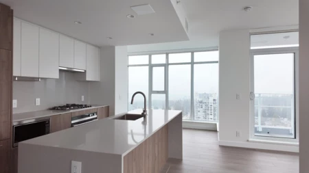Kitchen Island Photo of 2206 505 Nelson Street, Coquitlam, BC