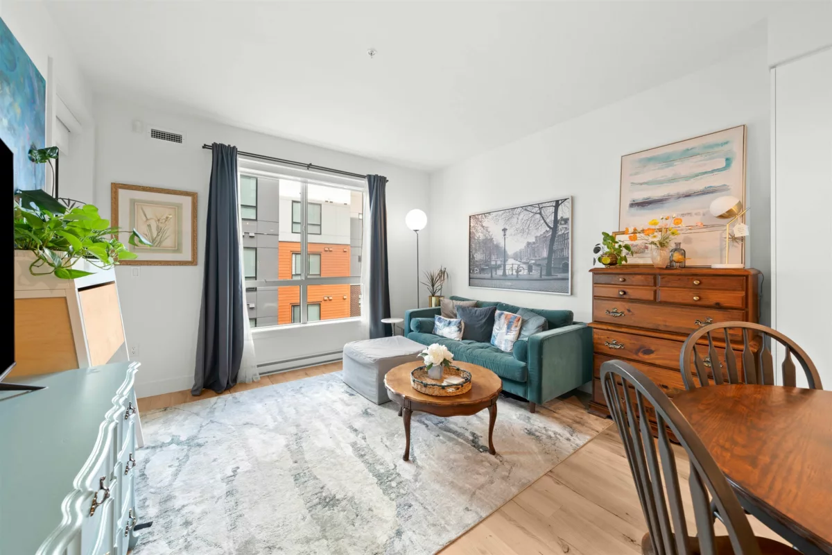Living Room Photo of 422 3131 Murray Street, Port Moody, BC