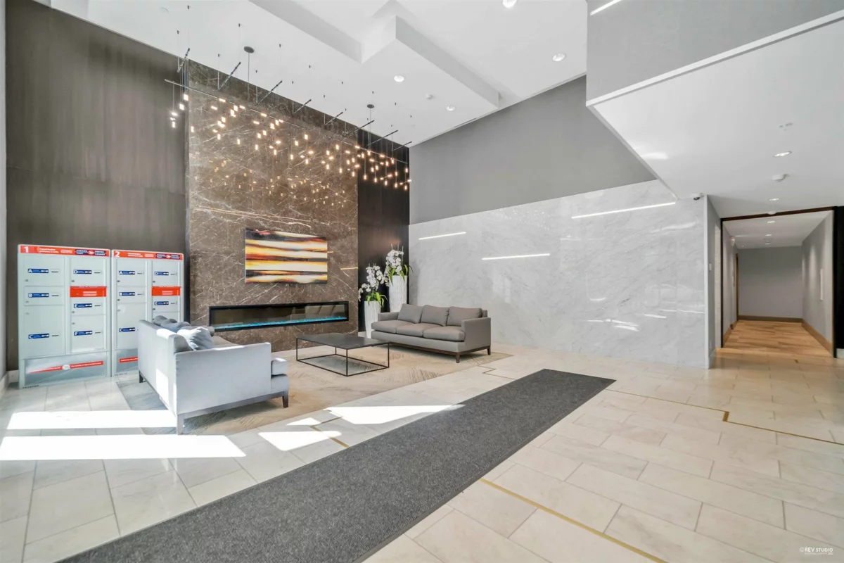 Exterior Rear Photo of 1205 3487 Binning Road, Vancouver, BC