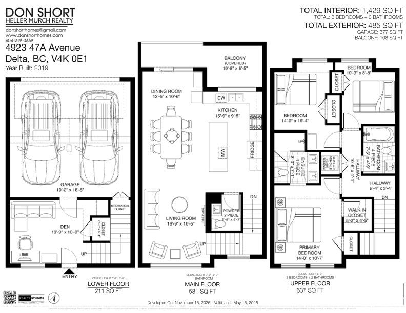 Kitchen Photo of 4923 47a Avenue, Ladner, BC