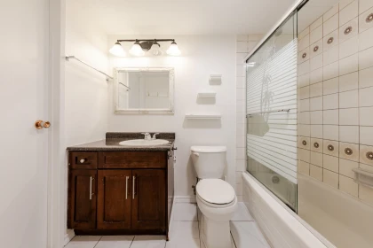 Powder Room Photo of 310 1210 Pacific Street, Coquitlam, BC