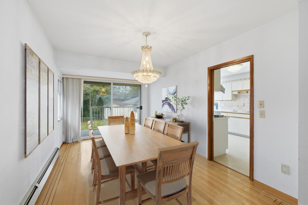 Dining Area Photo of 6709 Ash Street, Vancouver, BC