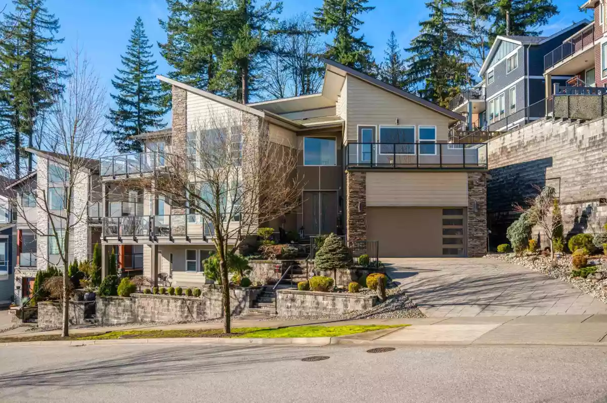 Exterior Rear Photo of 1412 Strawline Hill Street, Coquitlam, BC