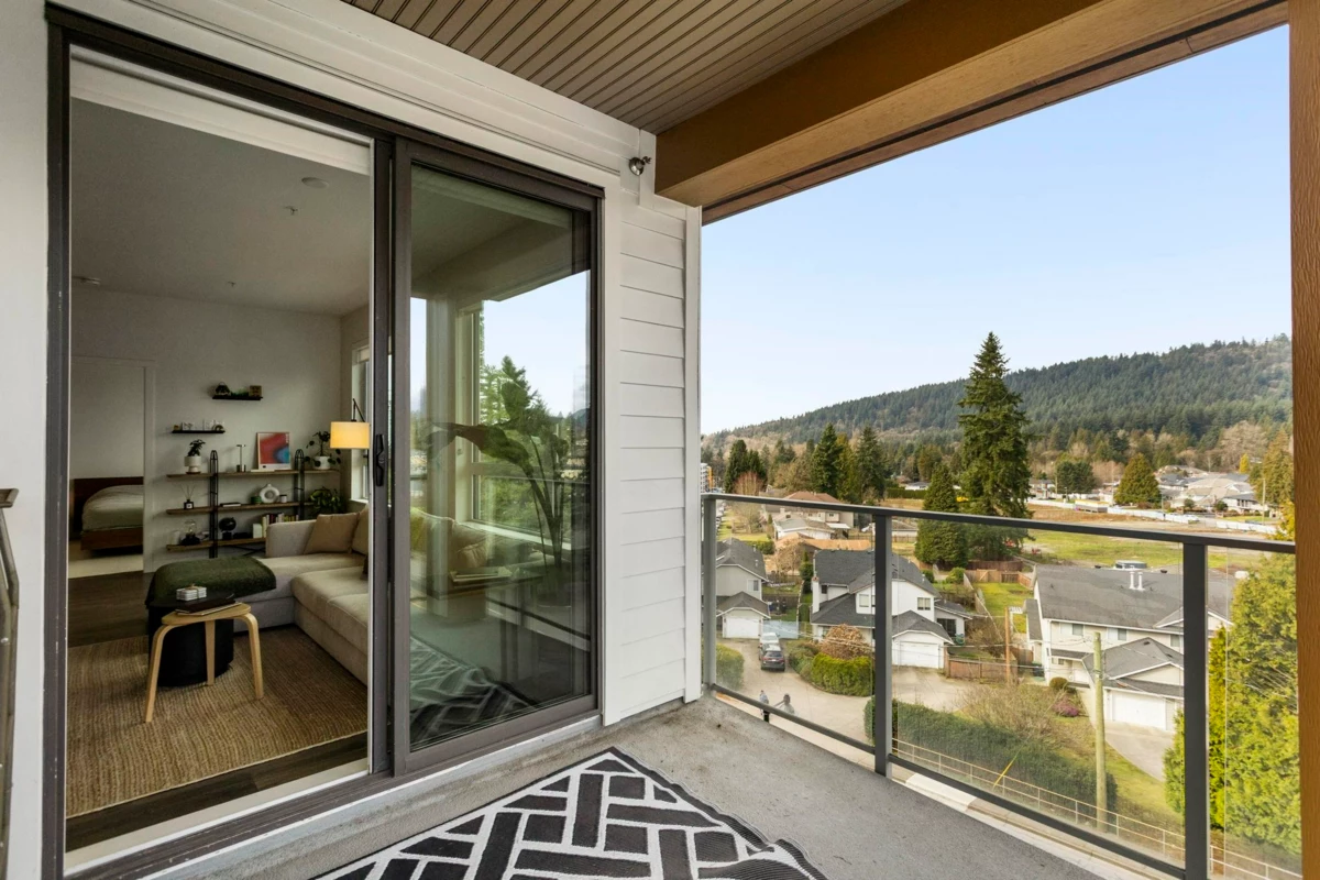 Outdoor Deck Photo of 612 735 Anskar Court, Coquitlam, BC