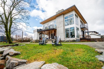 Aerial View of 35727 Shook Road, Mission, BC