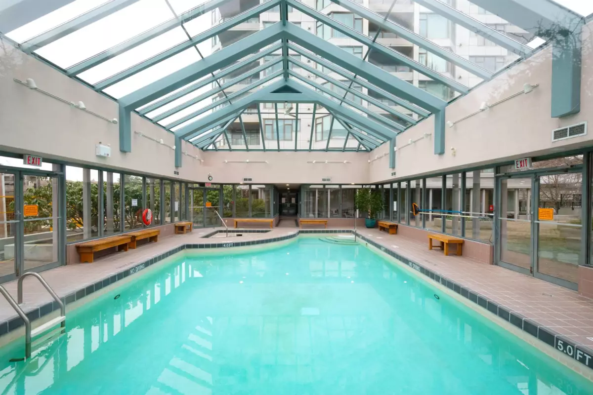 Aerial View of 403 13880 101 Avenue, Surrey, BC