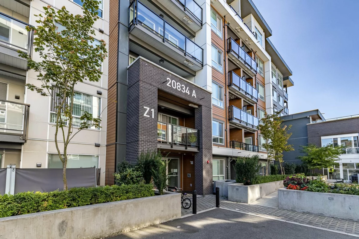 Exterior Rear Photo of A111 20834 80 Avenue, Langley, BC