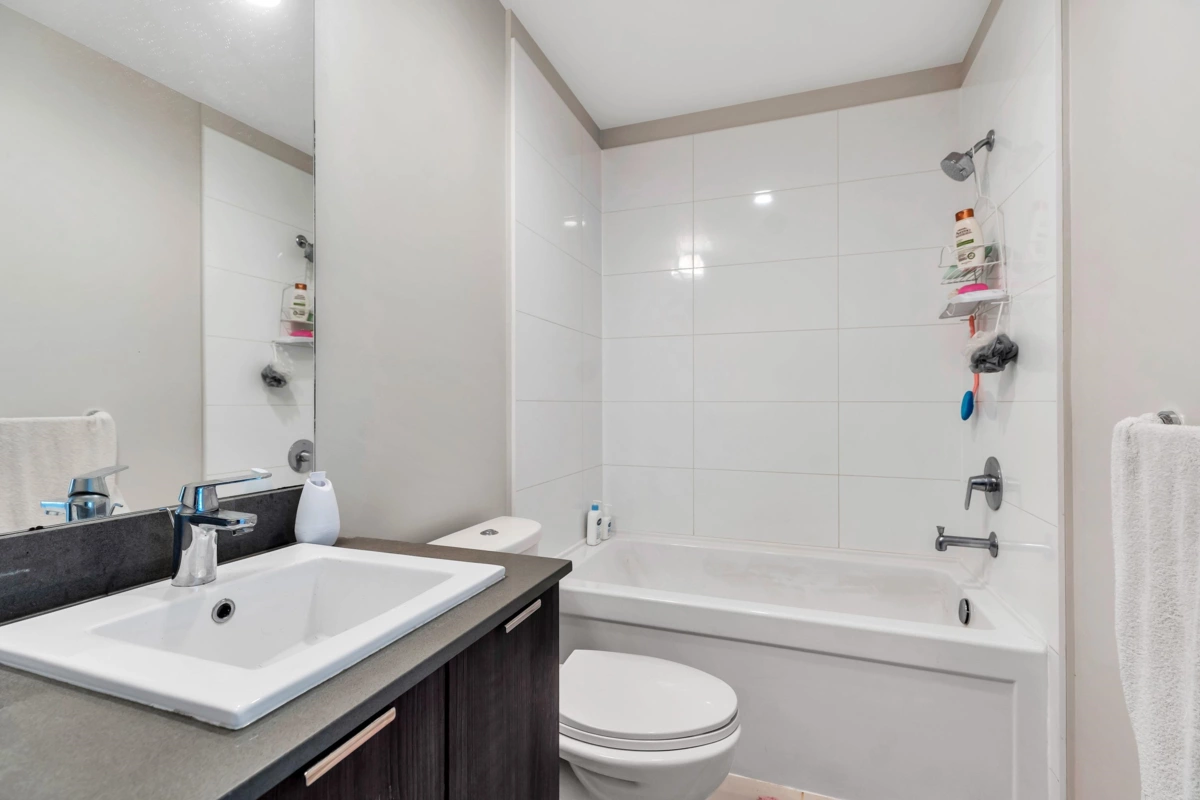 Backyard Photo of 316 9168 Slopes Mews, Burnaby, BC