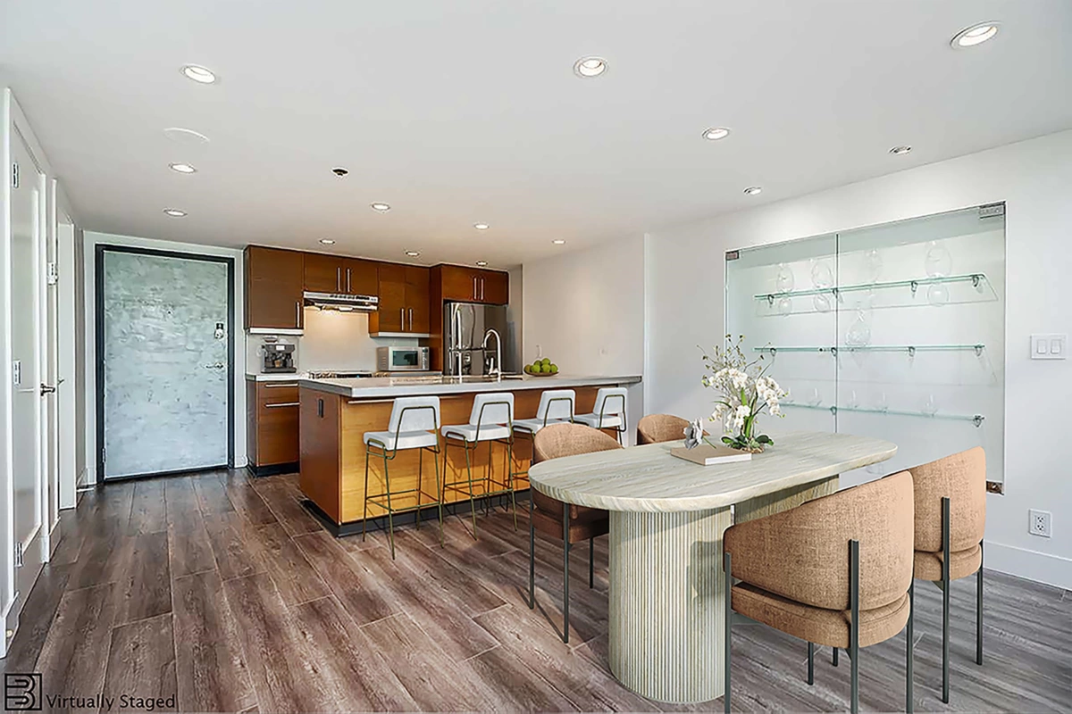 Living Room Photo of 212 1238 Seymour Street, Vancouver, BC