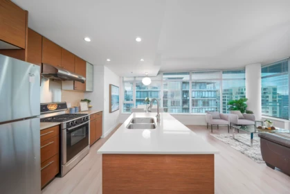 Kitchen Photo of 1703 5900 Alderbridge Way, Richmond, BC