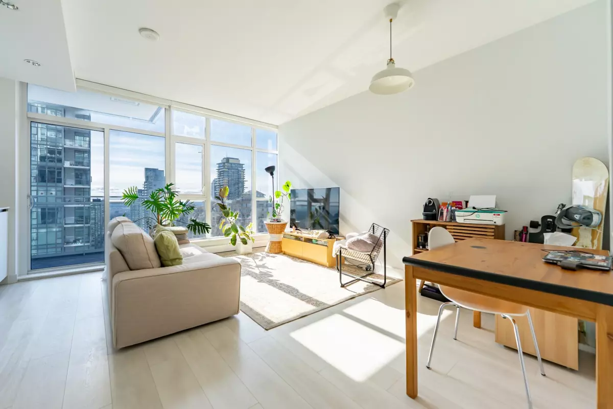 Living Room Photo of 3203 4670 Assembly Way, Burnaby, BC