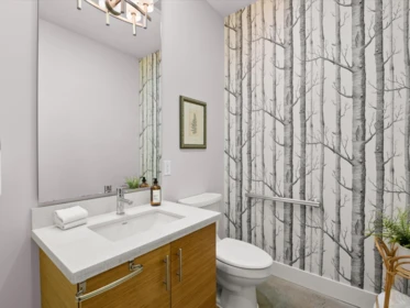 Basement Recreation Room Photo of 1087 Madeley Place, Whistler, BC
