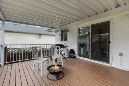 Aerial View of 5642 Thornhill Street, Chilliwack, BC