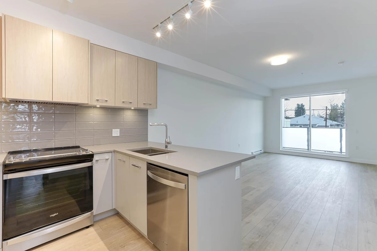 Exterior Rear Photo of 206 4933 Clarendon Street, Vancouver, BC