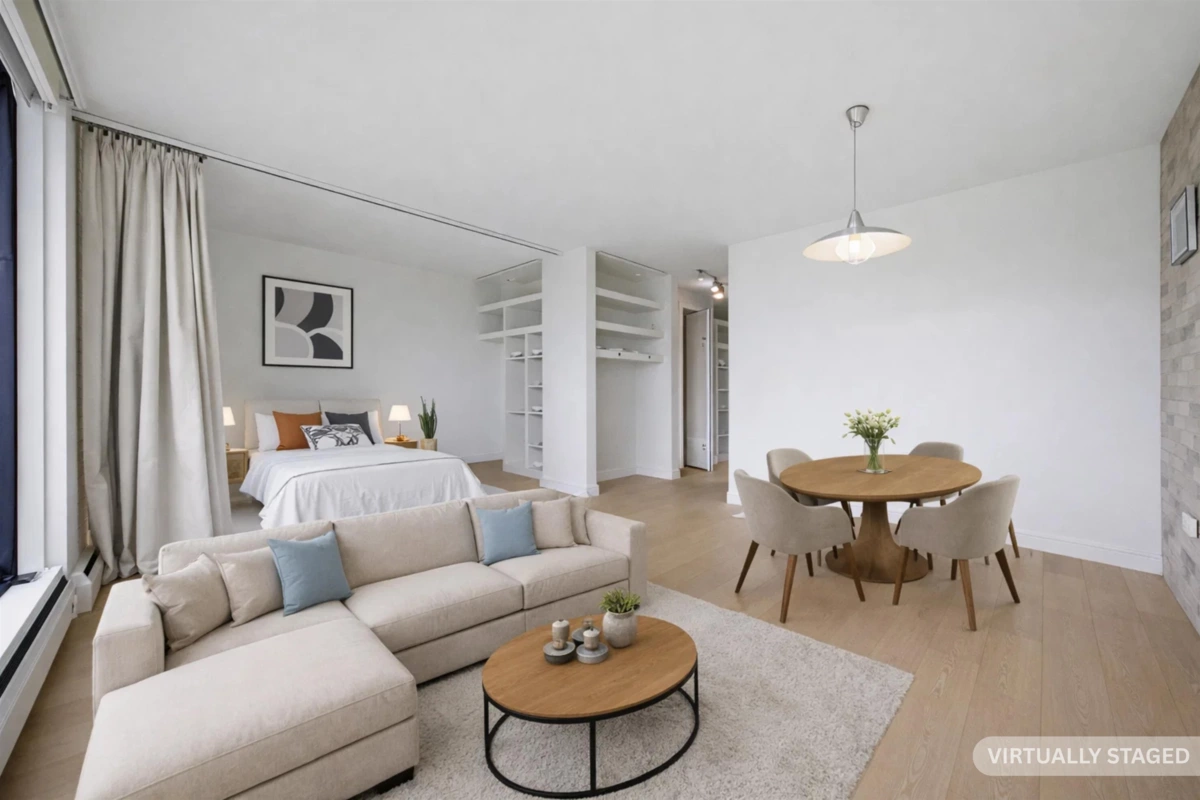 Living Room Photo of 2103 1330 Harwood Street, Vancouver, BC