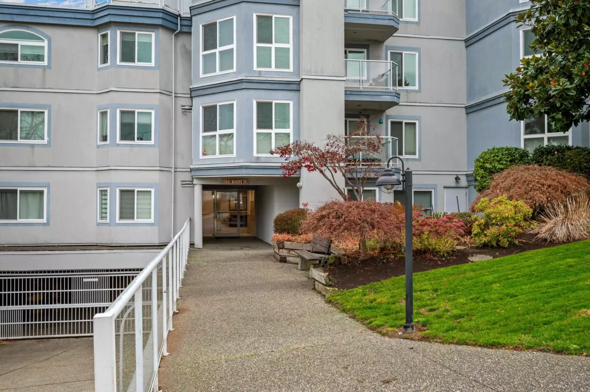 Exterior Rear Photo of 307 15941 Marine Drive, White Rock, BC