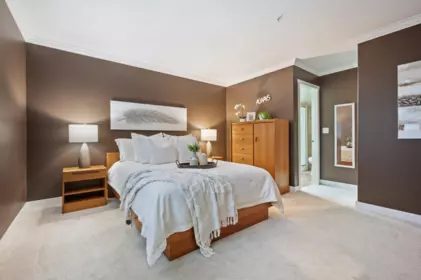 Basement Recreation Room Photo of 307 15941 Marine Drive, White Rock, BC