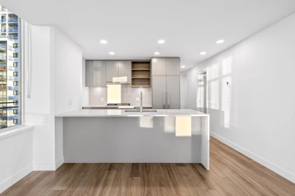 Kitchen Island Photo of 1107 4433 Alaska Street, Burnaby, BC