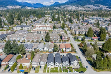 Aerial View of 101 1619 Manning Avenue, Port Coquitlam, BC