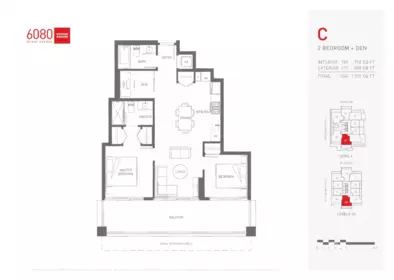 Staircase Photo of 3008 6080 Mckay Avenue, Burnaby, BC