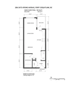 Fitness Center Photo Near 206 2473 Atkins Avenue, Port Coquitlam, BC