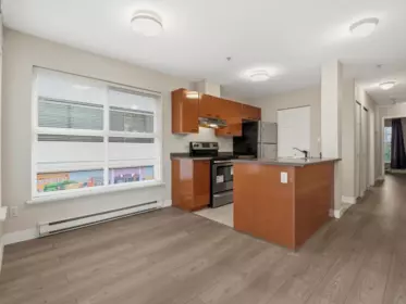 Kitchen Island Photo of 206 1688 E 8th Avenue, Vancouver, BC