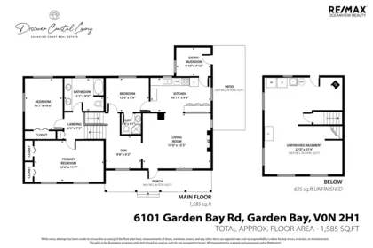 Hallway Photo of 6101 Garden Bay Road, Madeira Park, BC
