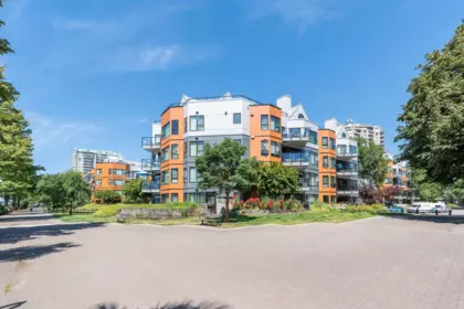 Outdoor Patio Photo of 204 1150 Quayside Drive, New Westminster, BC