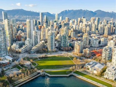 Aerial View of 1102 1318 Homer Street, Vancouver, BC