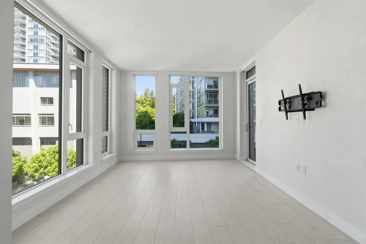 Living Room Photo of 404 3538 Sawmill Crescent, Vancouver, BC