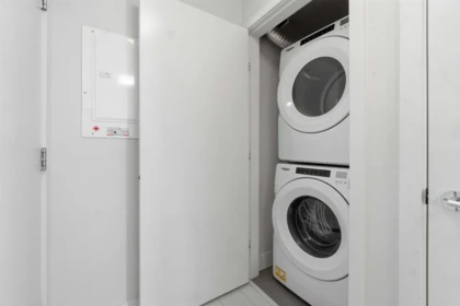 Powder Room Photo of 404 3538 Sawmill Crescent, Vancouver, BC