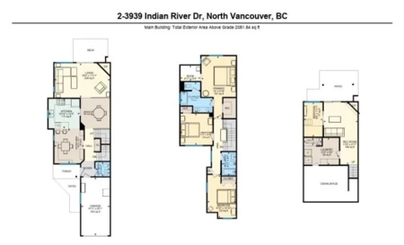 2 3939 Indian River Drive, North Vancouver, BC, North Vancouver — Townhouse for sale