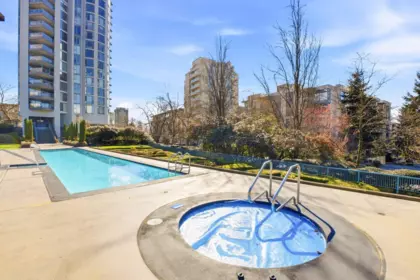 Aerial View of 1702 120 W 2nd Street, North Vancouver, BC