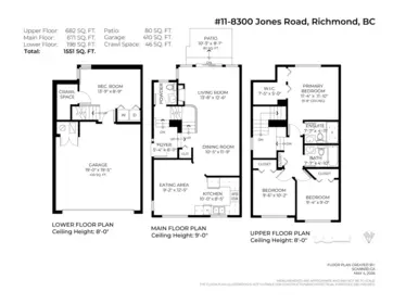 Playground / Recreational Area Near 11 8300 Jones Road, Richmond, BC