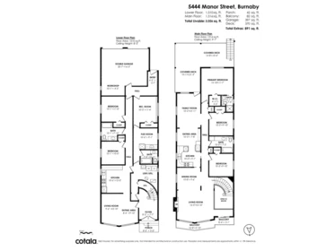 Playground / Recreational Area Near 5444 Manor Street, Burnaby, BC