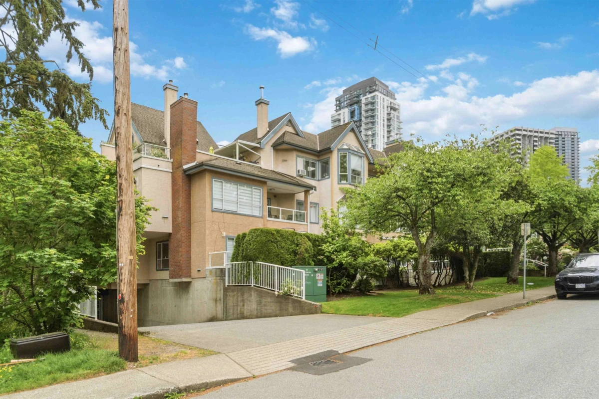 Exterior Rear Photo of 106 5568 Barker Avenue, Burnaby, BC