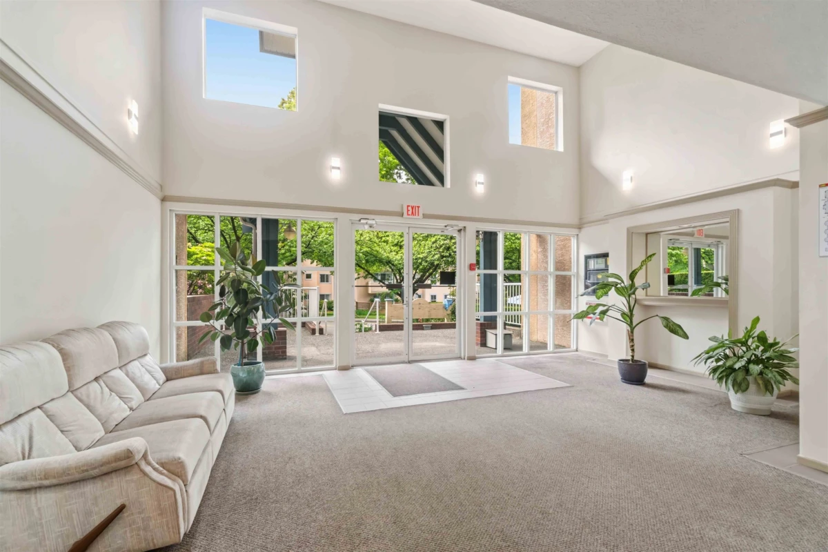 Living Room Photo of 106 5568 Barker Avenue, Burnaby, BC