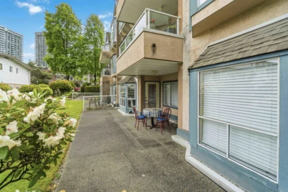 Backyard Photo of 106 5568 Barker Avenue, Burnaby, BC