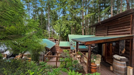 Backyard Photo of 604 Waugh Road, Mayne Island, BC