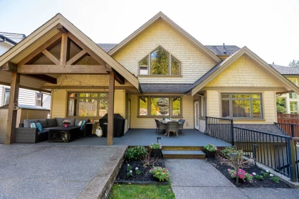 Backyard Photo of 3361 Scotch Pine Avenue, Coquitlam, BC