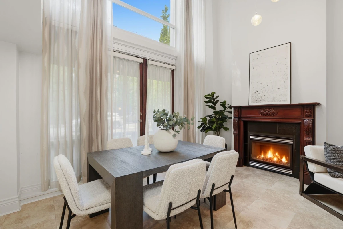 Dining Area Photo of 1260 Richards Street, Vancouver, BC