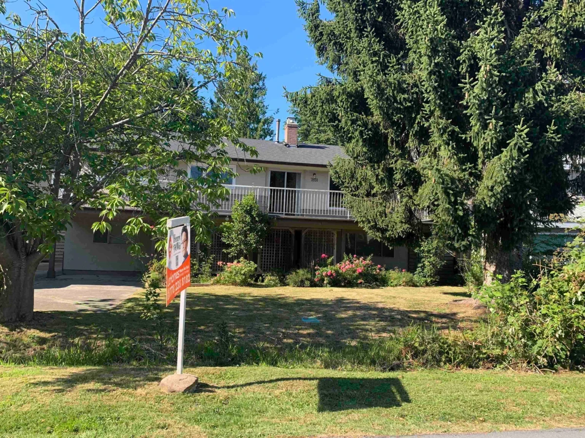 Exterior Rear Photo of 7851 Bennett Road, Richmond, BC