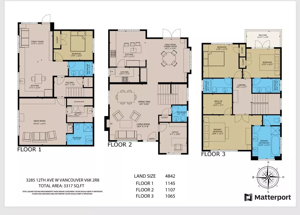 Family Room Photo of 3285 W 12th Avenue, Vancouver, BC