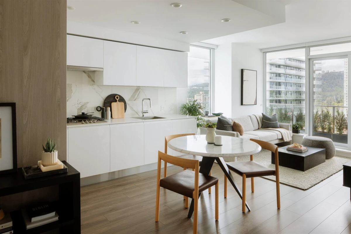 Dining Area Photo of 1102 3888 Evergreen Place, Burnaby, BC