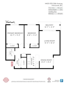 Laundry Room Photo of 403 570 E 8th Avenue, Vancouver, BC