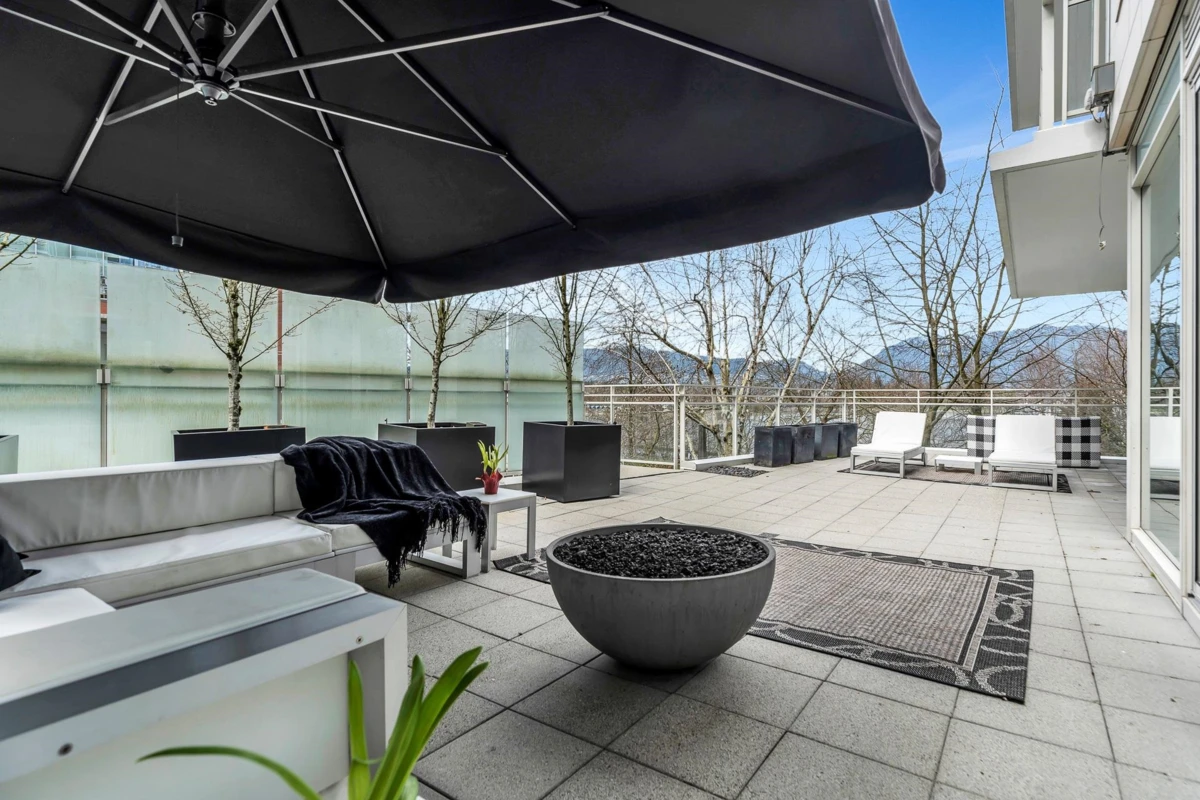 Exterior Rear Photo of 101 1139 W Cordova Street, Vancouver, BC