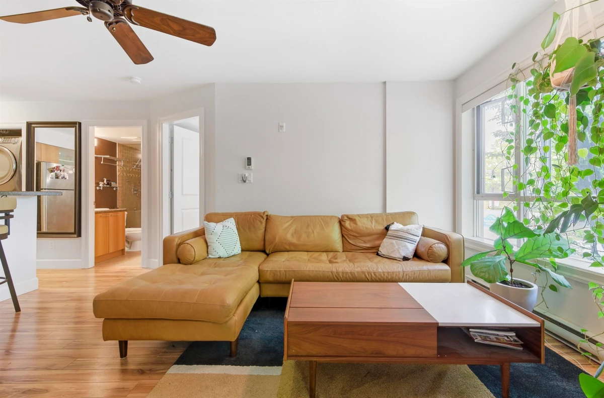 Living Room Photo of 201 1718 Venables Street, Vancouver, BC