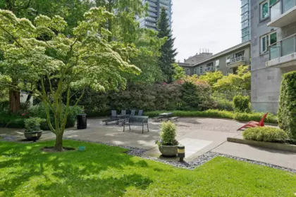 Outdoor Patio Photo of 1703 560 Cardero Street, Vancouver, BC