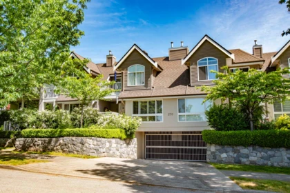 Aerial View of 1 270 E Keith Road, North Vancouver, BC