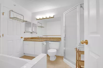 Powder Room Photo of 117 6588 Southoaks Crescent, Burnaby, BC